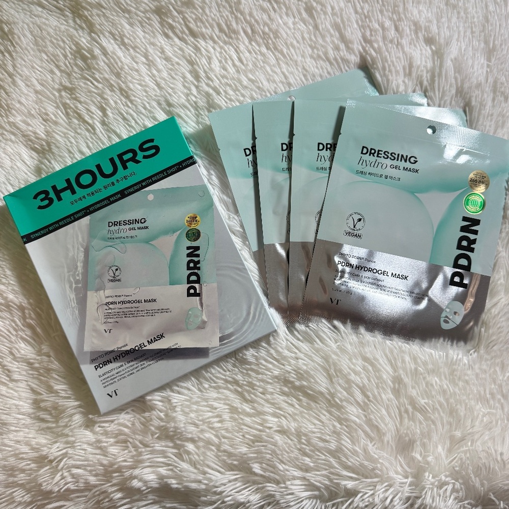 VT Cosmetics PDRN Hydrogel 4 Mask Set